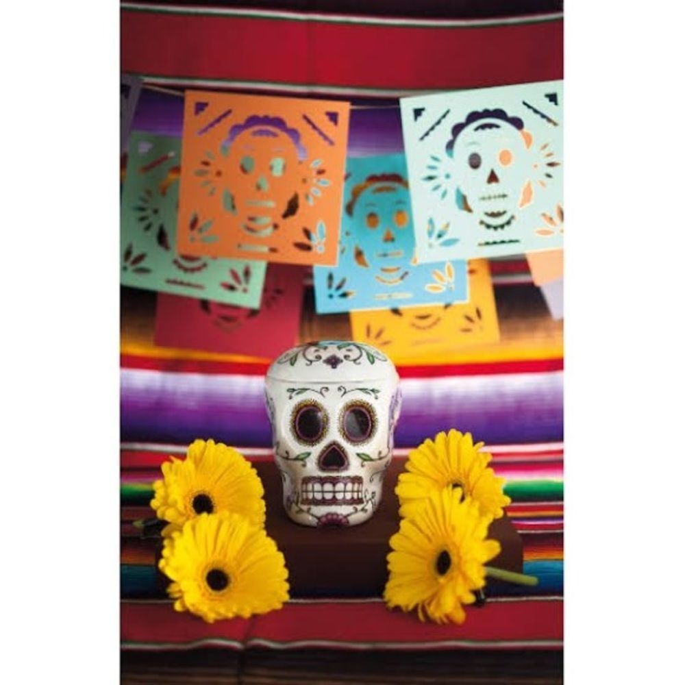 Scentsy Calavera Sugar Skull Día De Los Muertos Full Size Warmer Retired - Picture 10 of 13